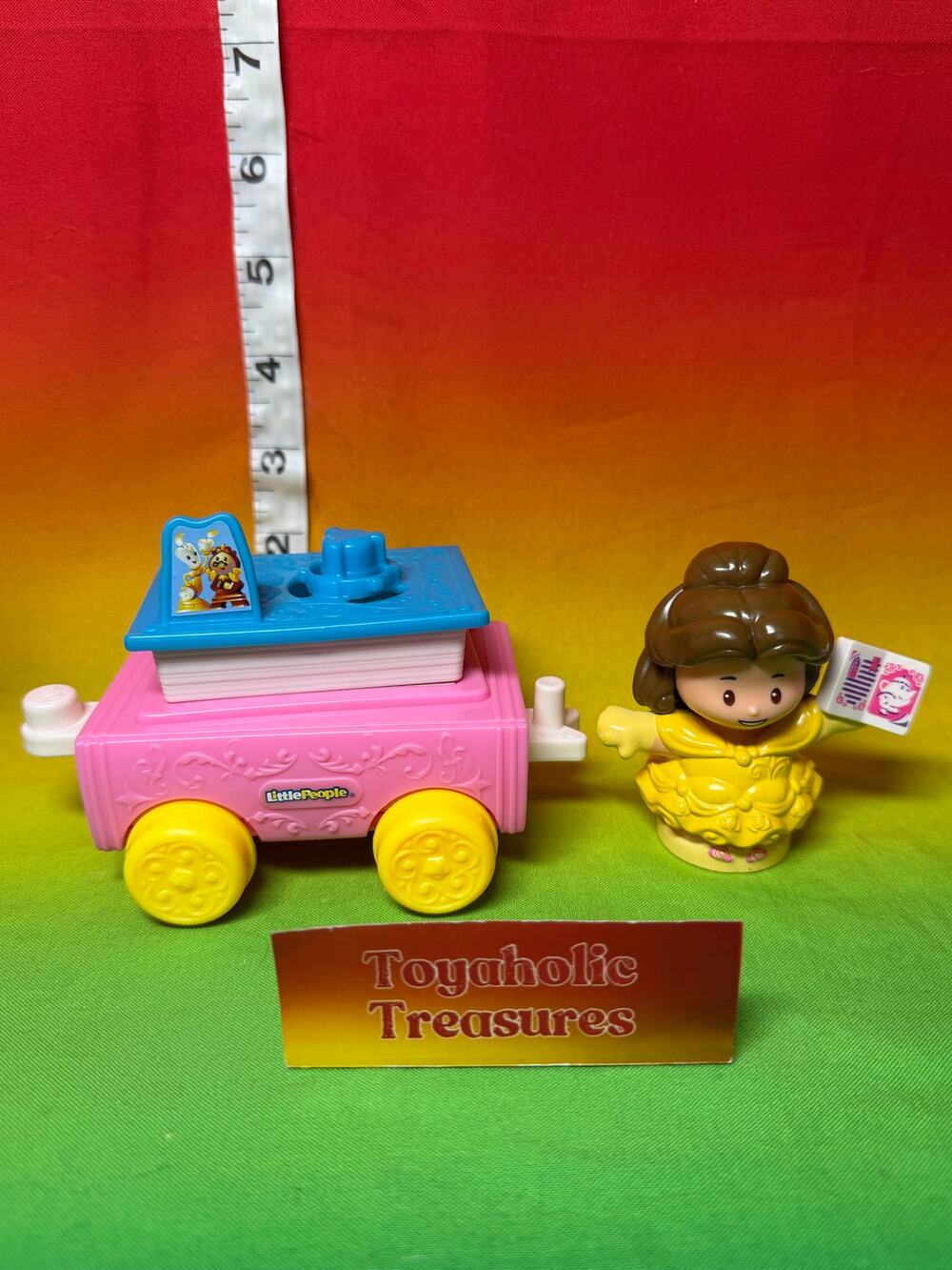 Fisher-Price Little People Disney Princess Parade Belle & Chip's Float